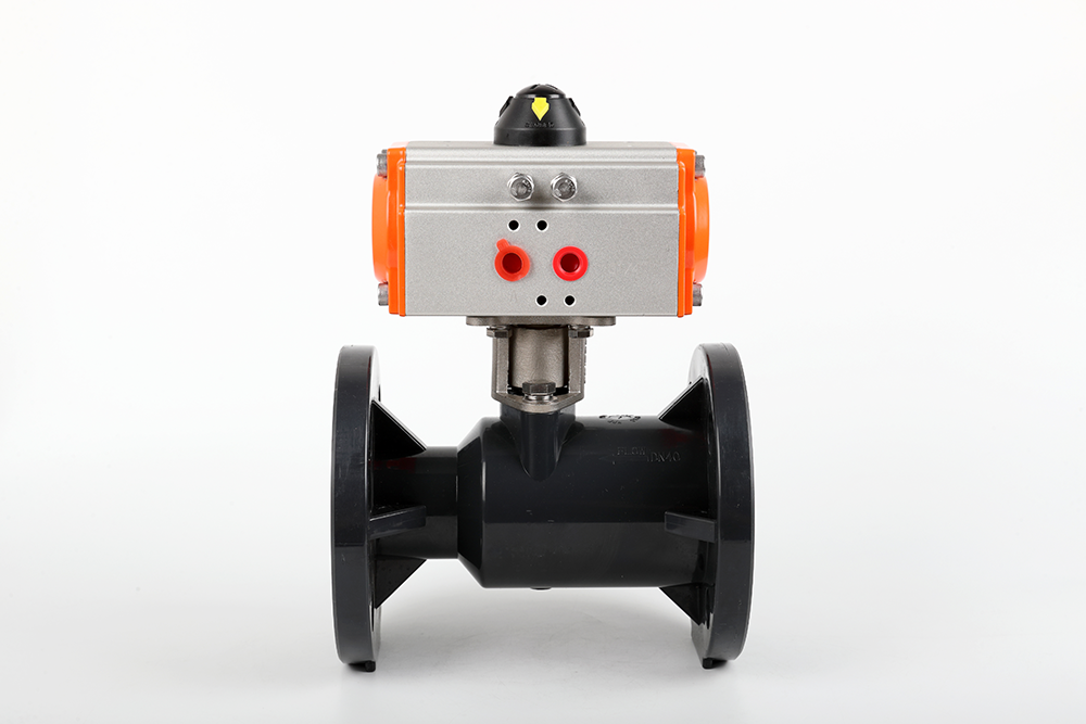 农安气动法兰一体球阀